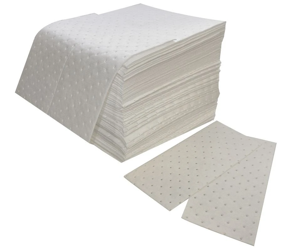 SPO Oil Only Absorbent Pads Spill Control Solutions For Industrial Workshop